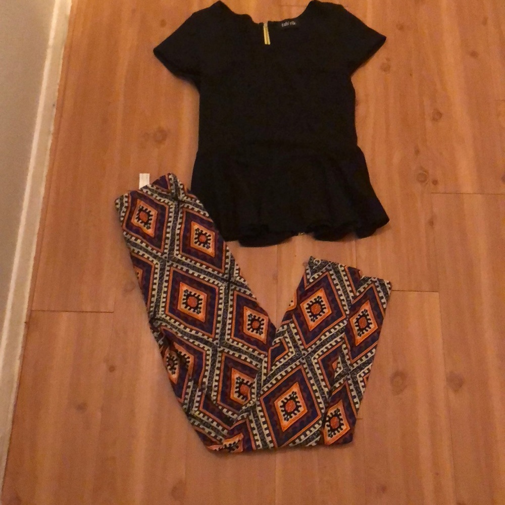 Printed leggings